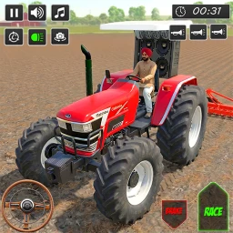 أيقونة Real Farm Tractor Driving Game
